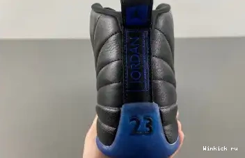 12 Black Game Jordan Retro Royal 0704